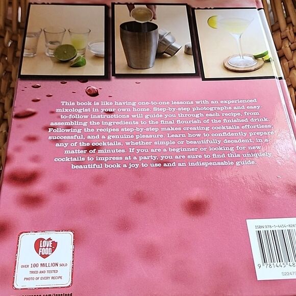Coffee Table Bar Book Cocktails Step By Step Full Color - Picture 15 of 16